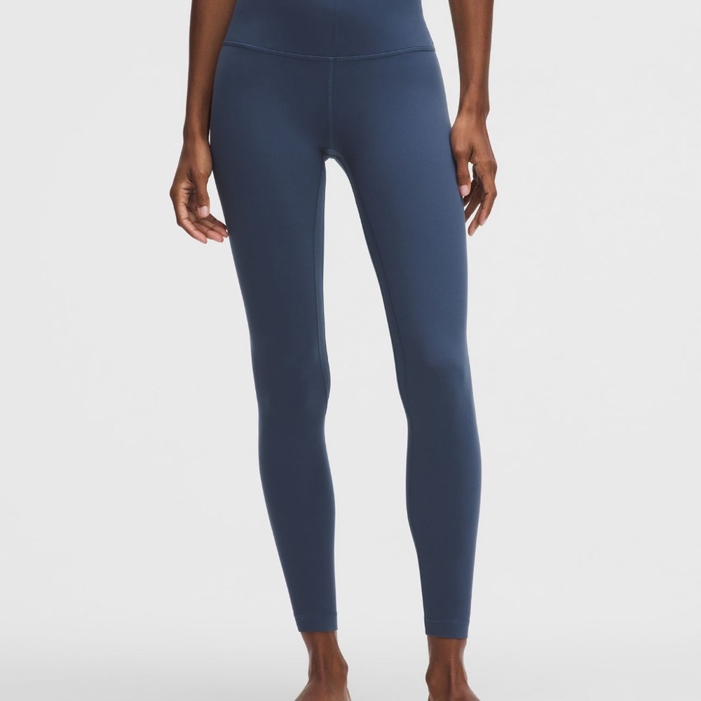 Lululemon Align High Rise Pant 25” Size 6 Light Blue